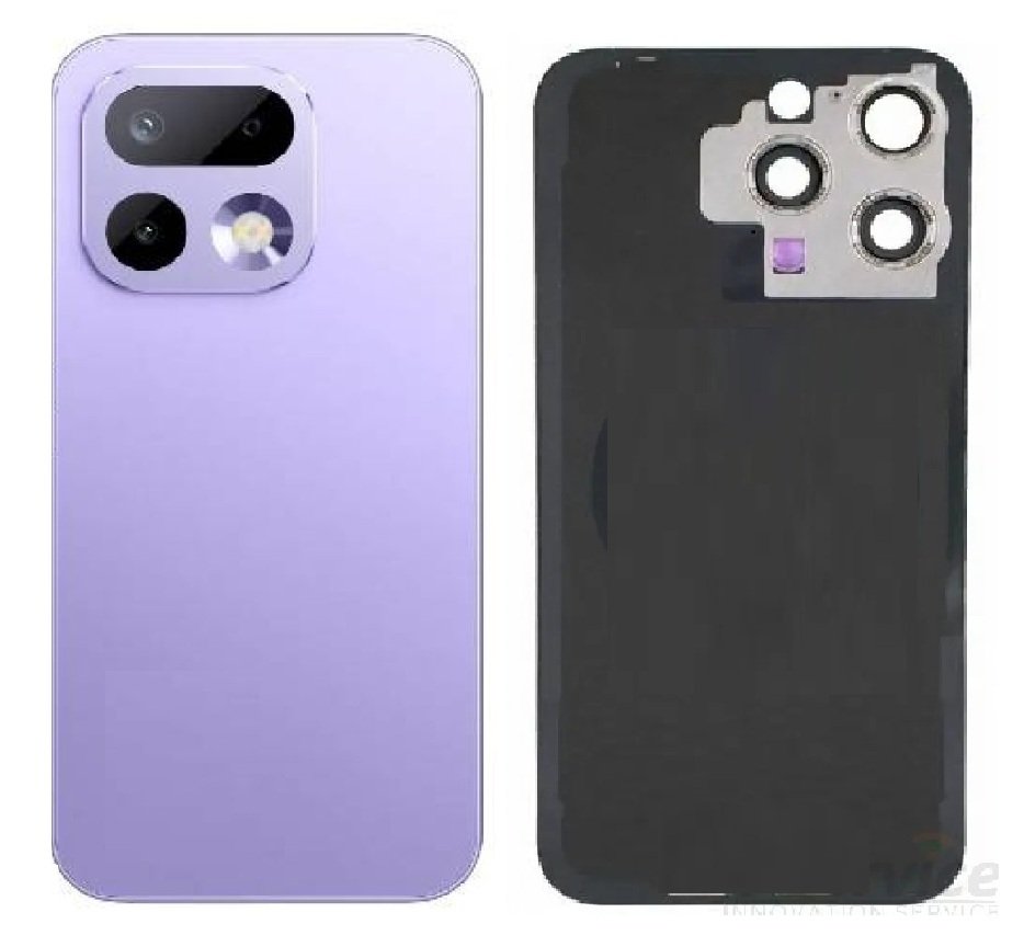 Compatible Replacement Realme 16 Pro 5G Back Panel Battery Cover Replacement – Purple, Black & Gold Color: PURPLE