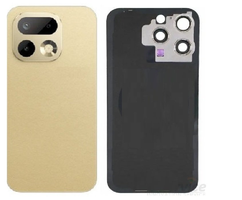 Compatible Replacement Realme 16 Pro 5G Back Panel Battery Cover Replacement – Purple, Black & Gold Color: GOLD