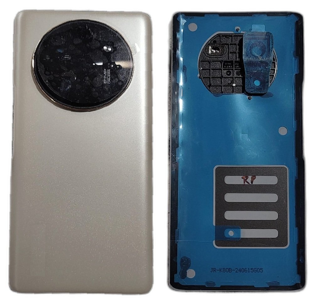 Lava Blaze X 5G Back Panel Battery Cover Replacement – Gold & Blue