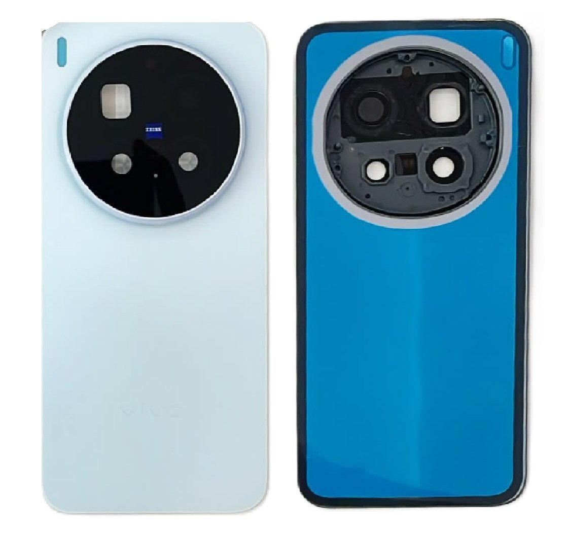 Compatible Replacement Vivo X300 Pro 5G Back Panel Battery Cover Replacement – Black, White, Gold & Red Color: WHITE