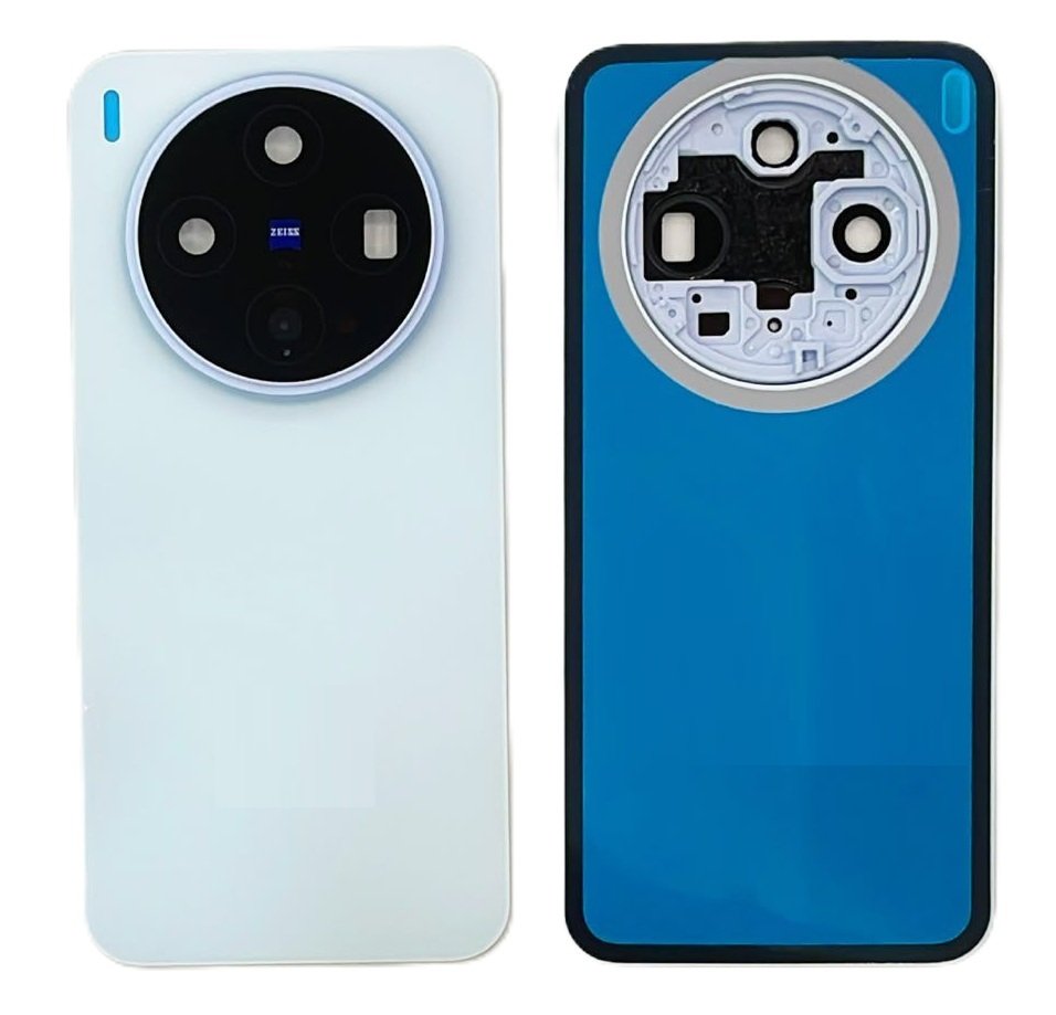 Compatible Replacement Vivo X300 5G Back Panel Battery Cover Replacement – Black, White & Red Color: WHITE