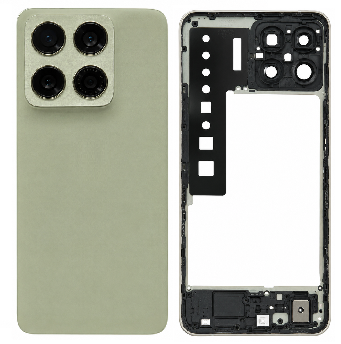 Compatible Replacement Motorola Edge 70 Pro 5G Back Panel Battery Cover Replacement – Green, White & Blue