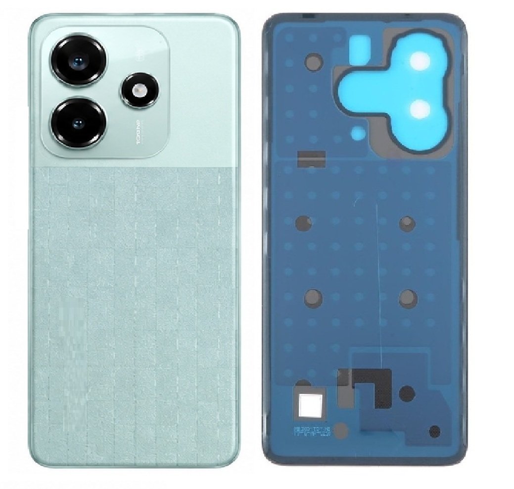 Compatible Replacement for Redmi Note 14 5G Back Panel Battery Cover – Black, White, Green, Brown & Purple Color: Green
