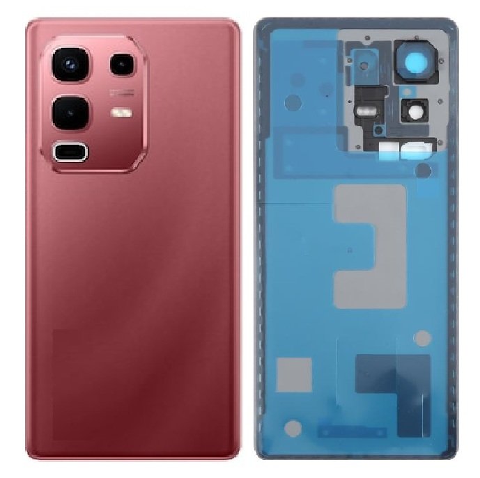 Compatible Replacement for Infinix Note 50S 5G Back Panel Battery Cover – Red, Blue & gold