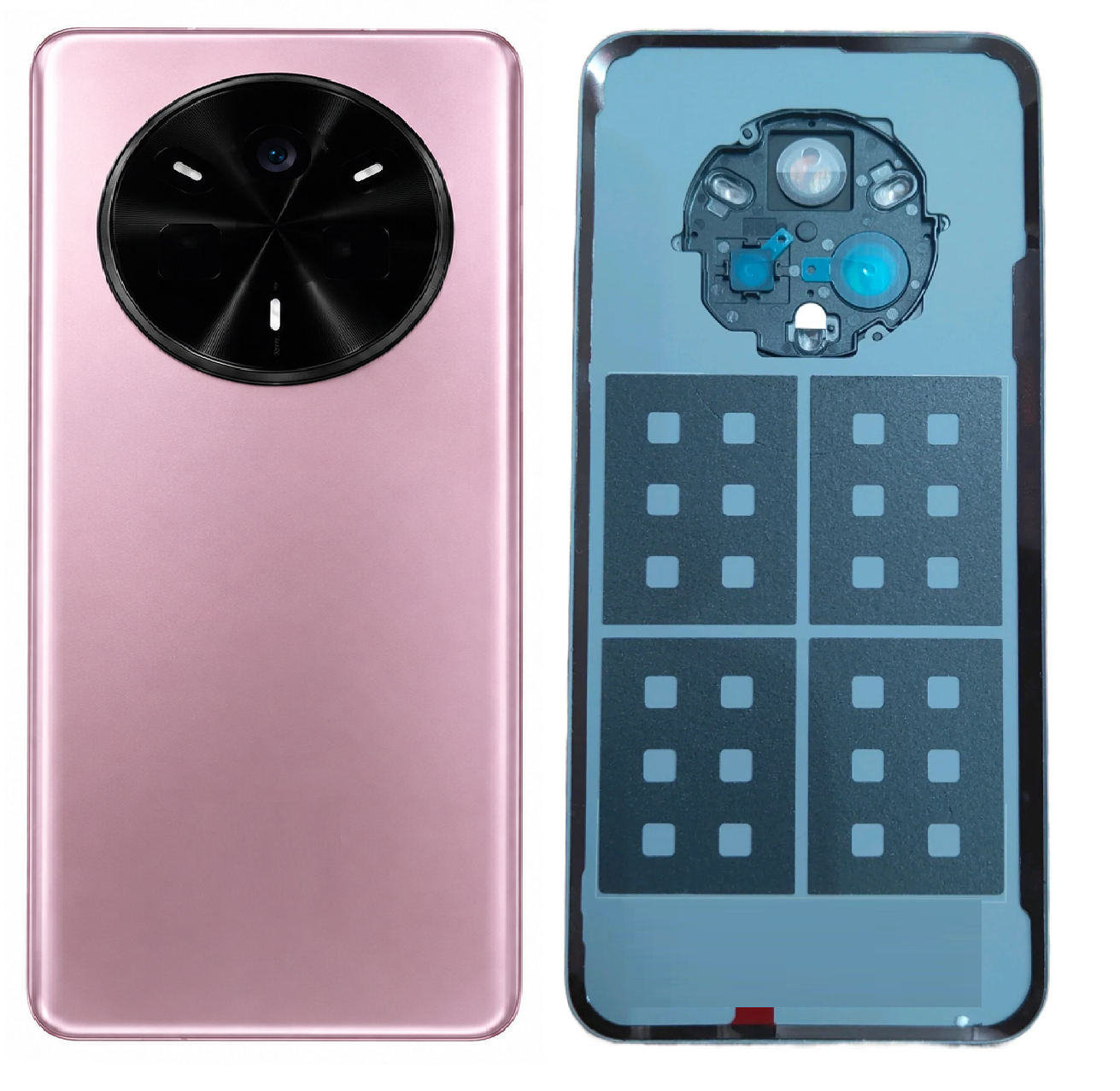 Compatible Replacement for Realme 14 Pro 5G Back Panel Battery Cover – Pink & White