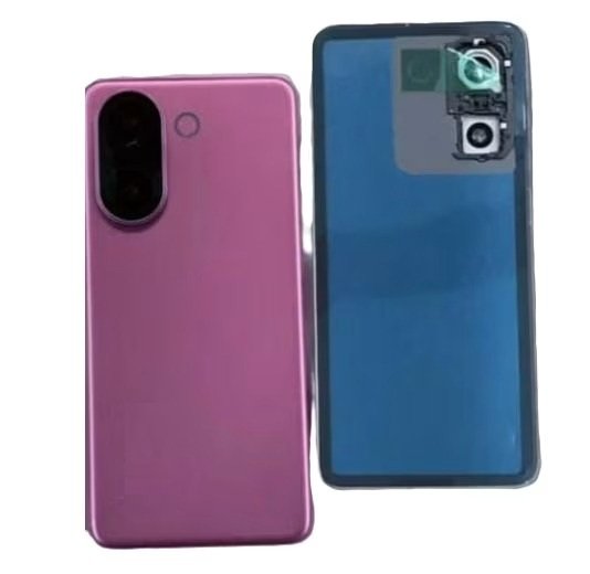 Compatible Replacement Vivo V60e 5G Back Panel – Purple & Gold