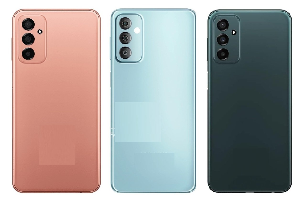 Compatible Replacement Samsung Galaxy F23 Full Body Housing Replacement Back Frame Middle Chassis with Side Keys – Orange, Blue & Black