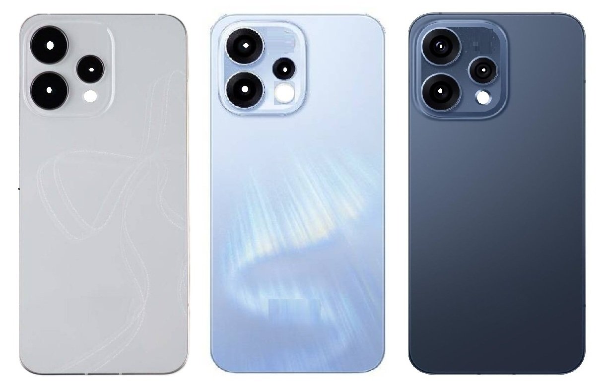 Compatible Replacement Oppo Reno 15 5G Back Panel Battery Cover Replacement – Grey, Blue & Black