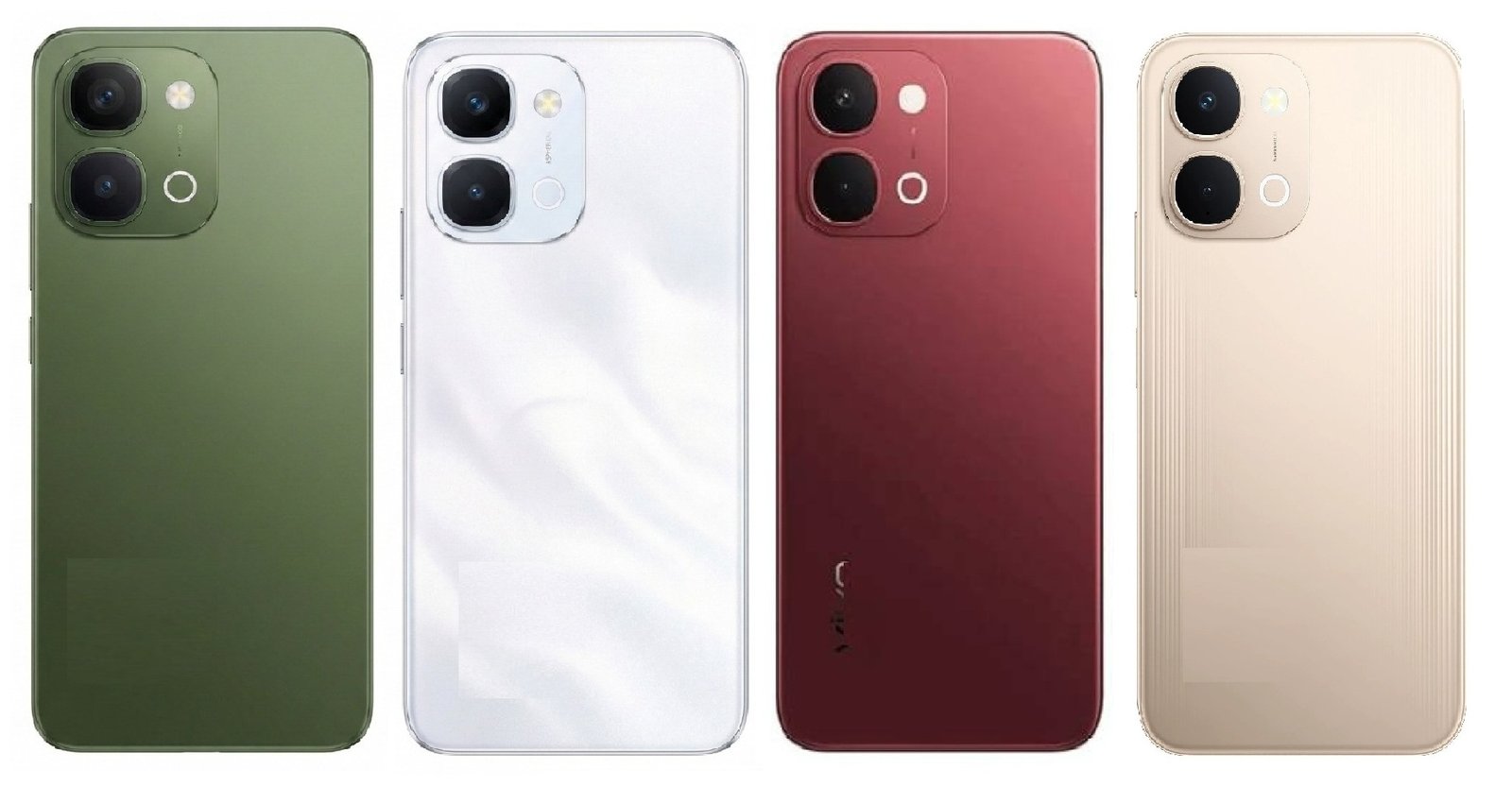 Compatible Replacement Vivo Y51 Pro 5G Full Body Housing Replacement Back Frame Middle Chassis with Side Keys – Green, White, Maroon & Gold