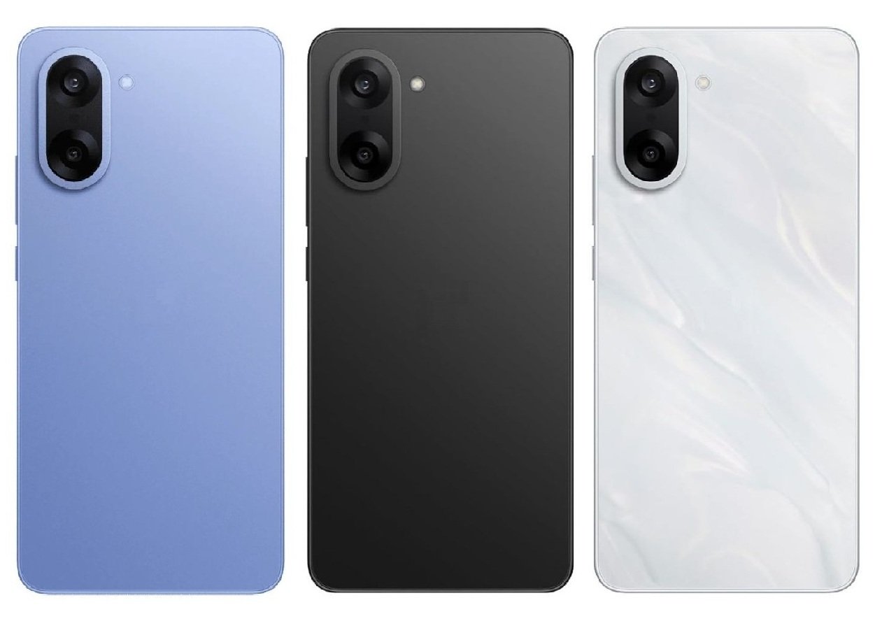 Compatible Replacement OnePlus Nord CE5 5G Full Body Housing Replacement Back Frame Middle Chassis with Side Keys – Black, White & Blue