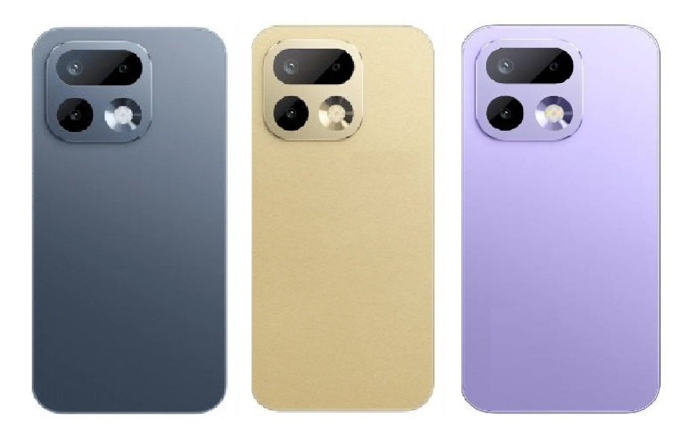 Compatible Replacement Realme 16 Pro 5G Back Panel Battery Cover Replacement – Purple, Black & Gold