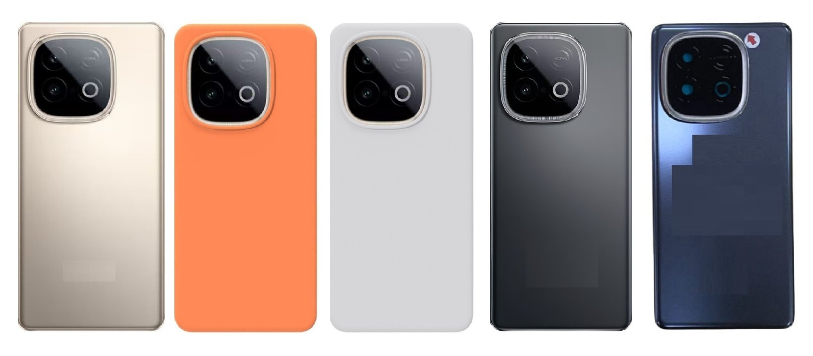 Compatible Replacement iQOO Neo 10 5G Back Panel Battery Cover Replacement – Gold, Orange, White, Black & Blue