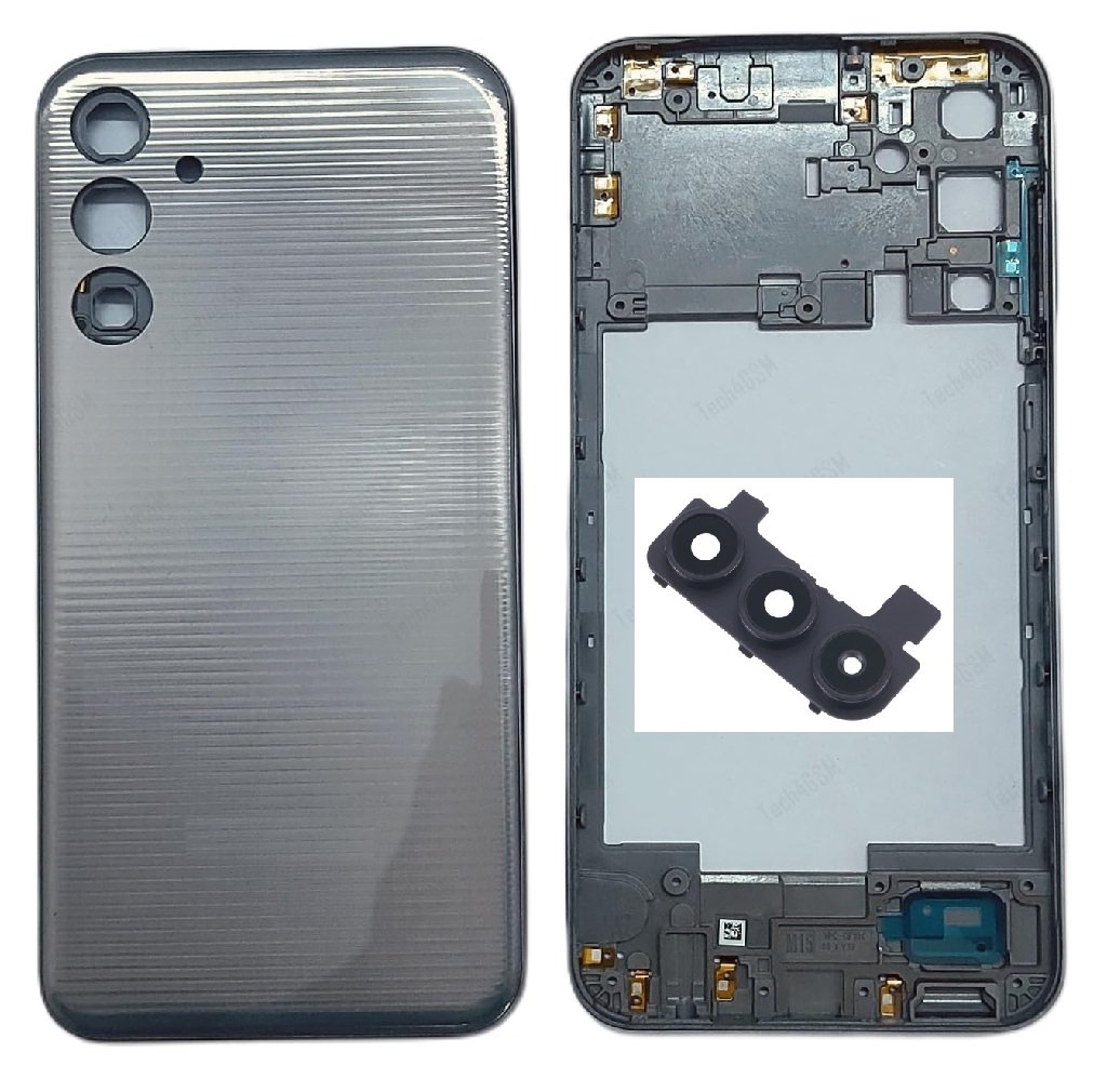 Samsung Galaxy F15 5G Full Body Housing Replacement Back Frame Middle Chassis with Side Keys – Grey, Black, Green & Purple