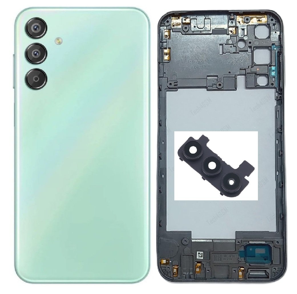 Samsung Galaxy F15 5G Full Body Housing Replacement Back Frame Middle Chassis with Side Keys – Grey, Black, Green & Purple