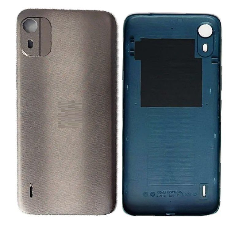Nokia C12 4G Full Body Housing Replacement Back Frame Middle Chassis with Side Keys – Gold, Blue & Black