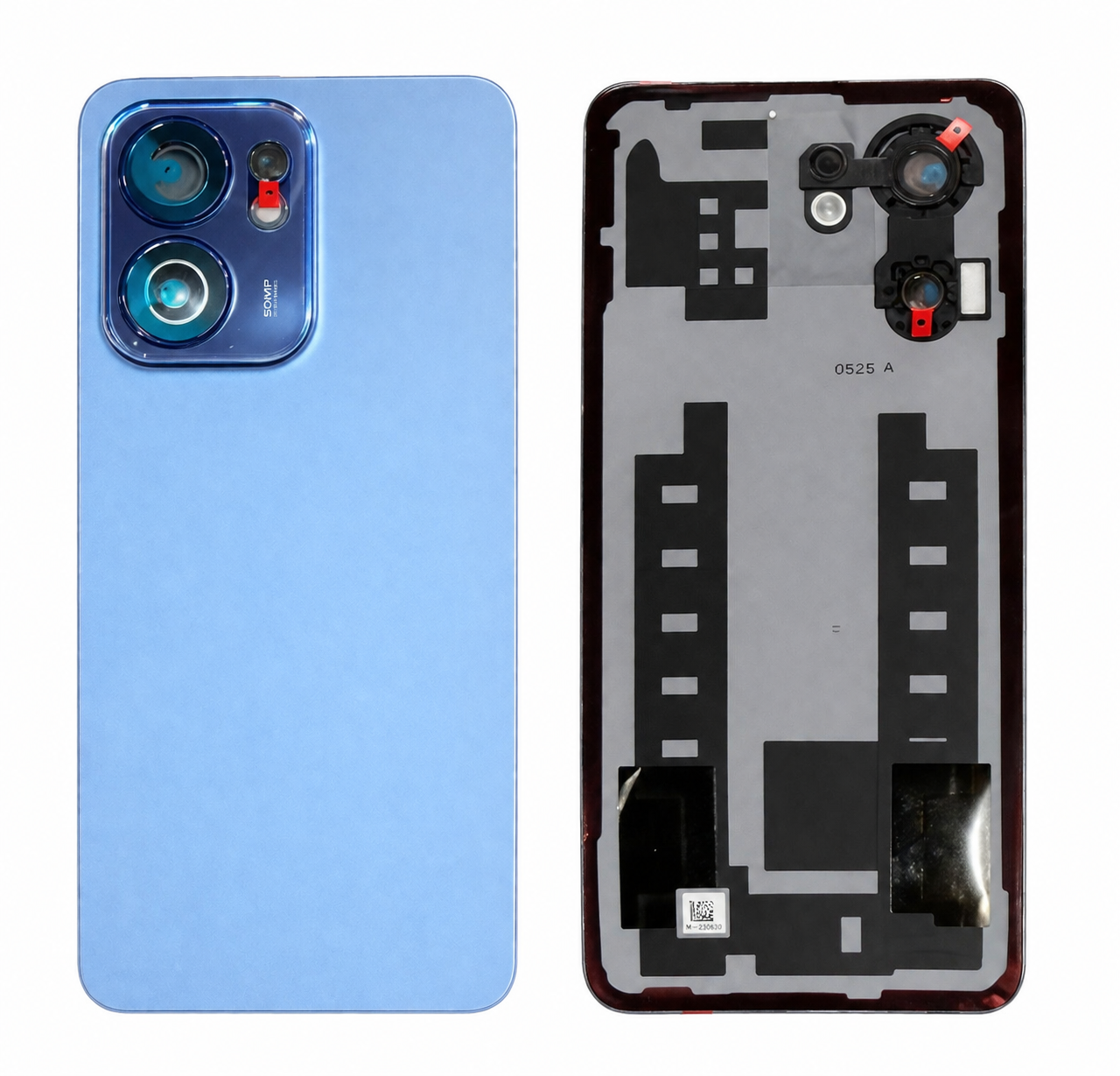 OPPO Reno 13F 5G Back Panel Battery Cover Replacement – Deep Blue, Sky Blue & Purple