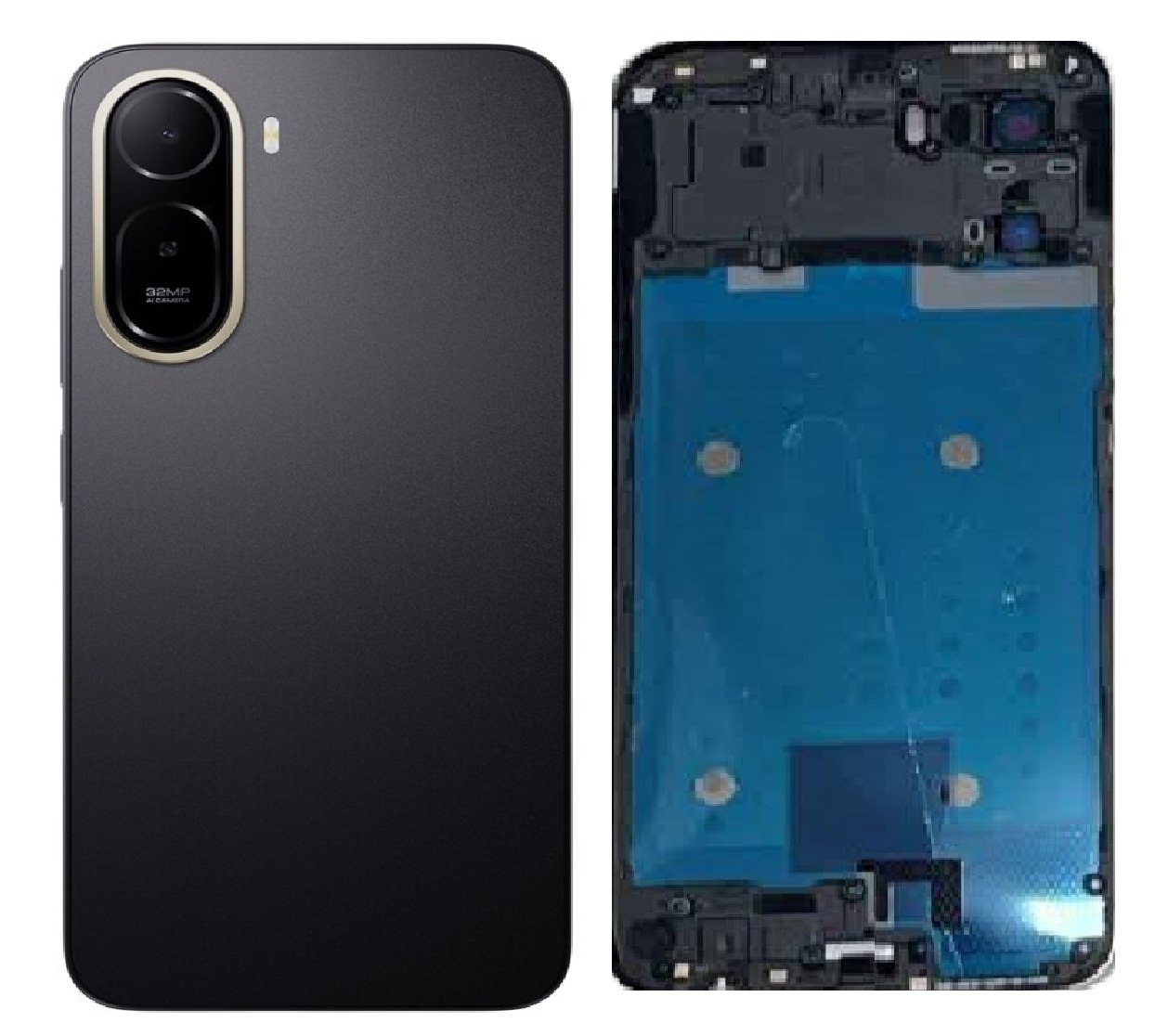 Xiaomi Redmi A7 Pro 4G Full Body Housing Replacement Back Frame Middle Chassis with Side Keys – Blue, Black, Green & Orange
