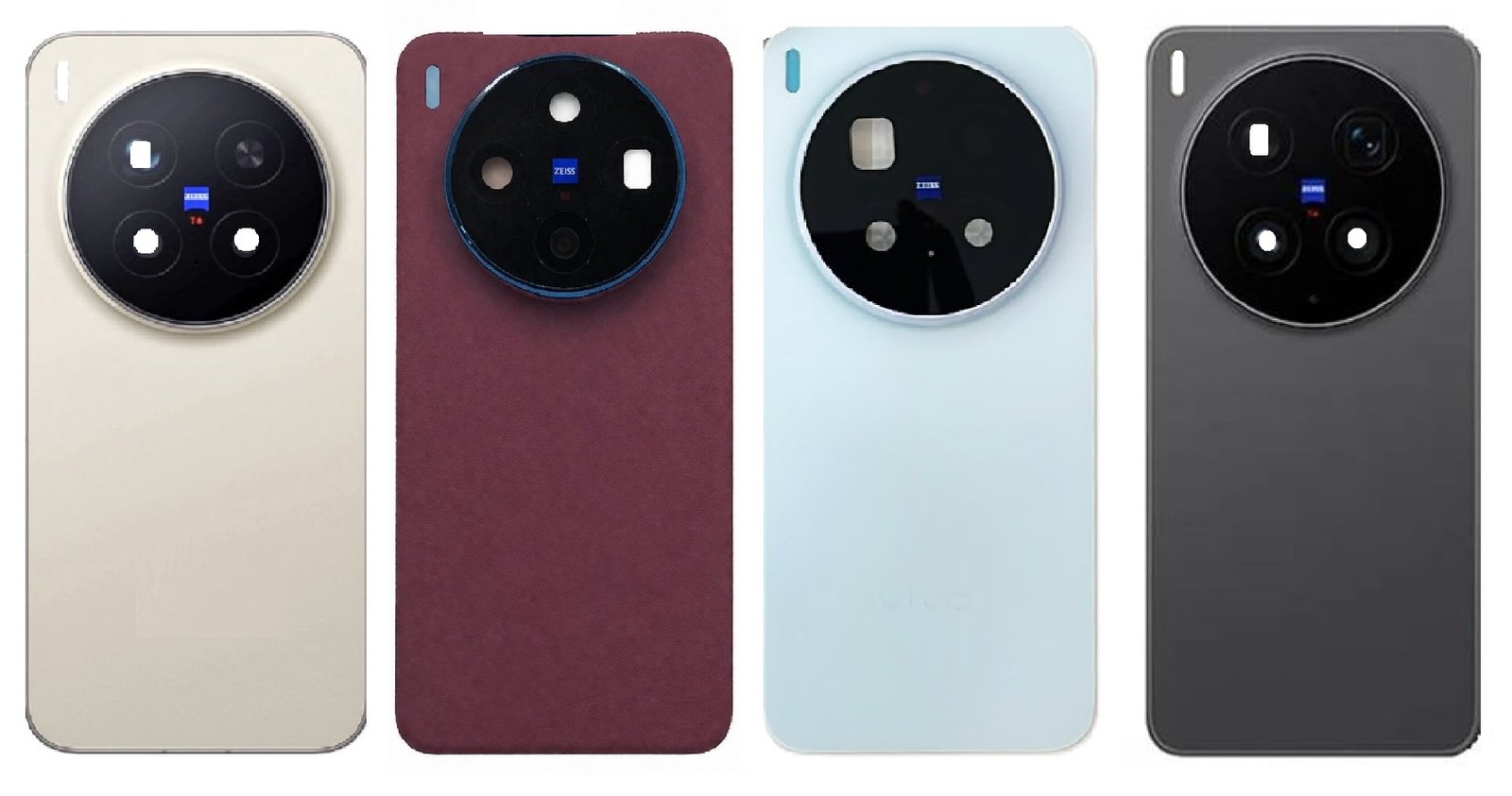 Compatible Replacement Vivo X300 Pro 5G Back Panel Battery Cover Replacement – Black, White, Gold & Red