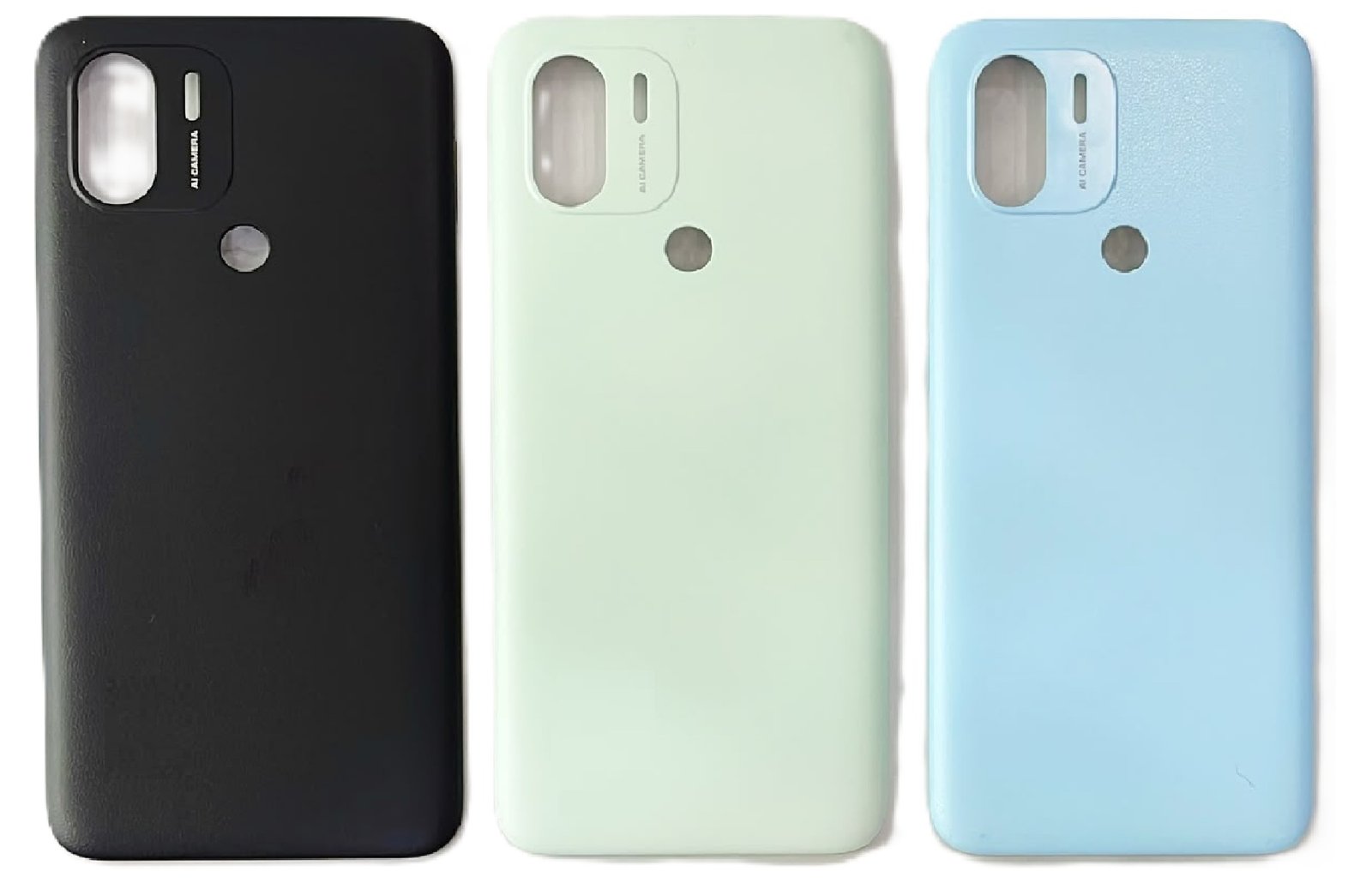 Compatible Replacement Xiaomi Redmi A1 / A2 Plus Back Panel Battery Cover Replacement – Blue, Green & Black