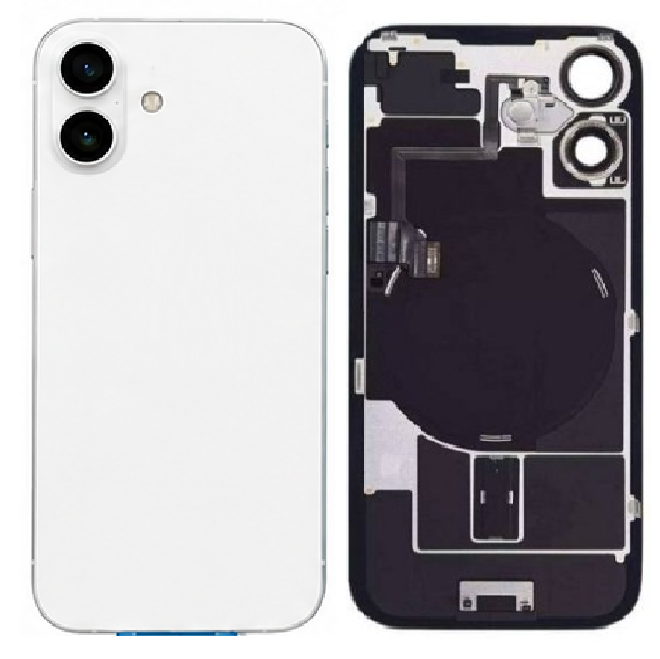 Compatible Replacement for iPhone 16 Plus Housing Body – White, Black, Blue, Pink & Green