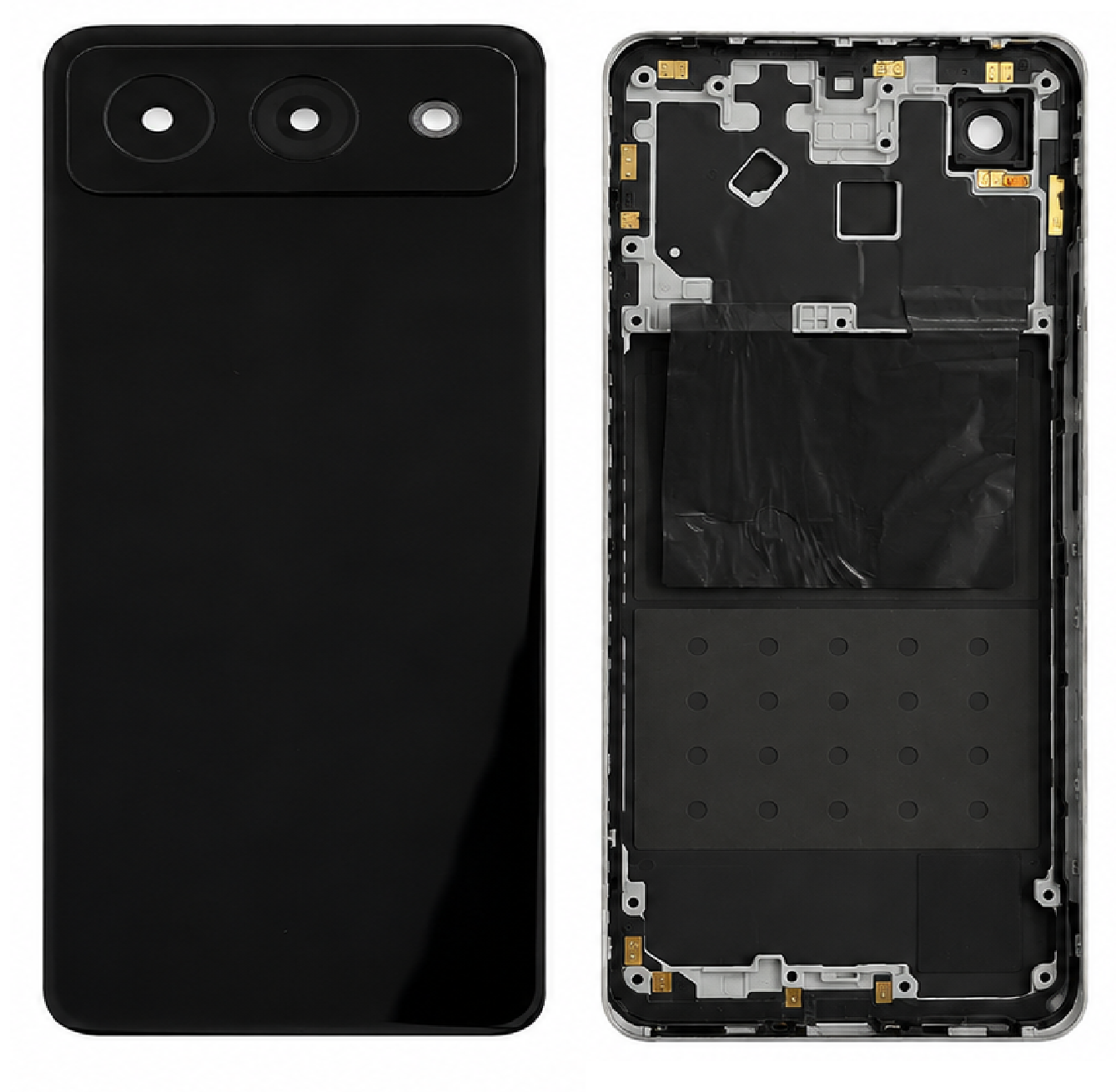 Lava Blaze AMOLED 5G Full Housing Body Replacement – Black & White