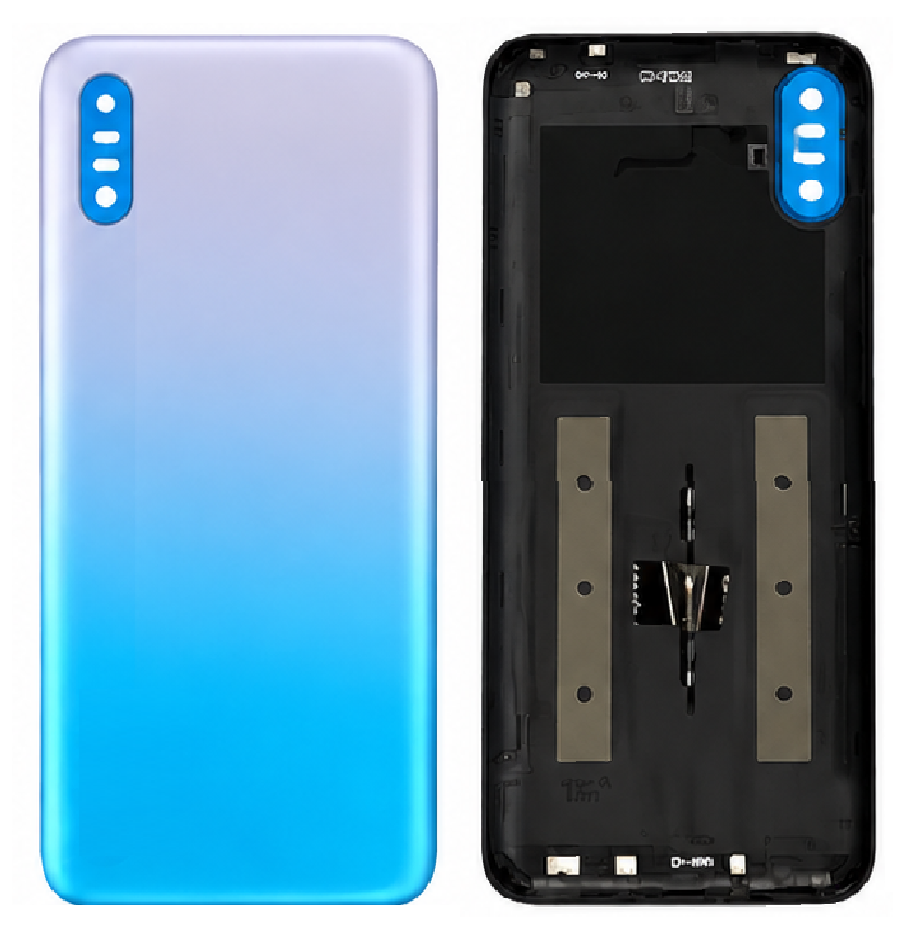 Compatible Replacement Redmi 9A Back Panel – Black, Purple, Blue & Sky Blue