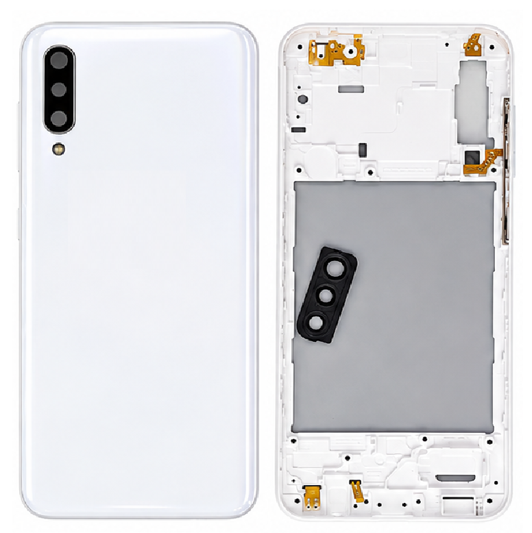 Compatible Replacement for Samsung Galaxy A30s 5G Housing Body – Black, White, Blue & Purple