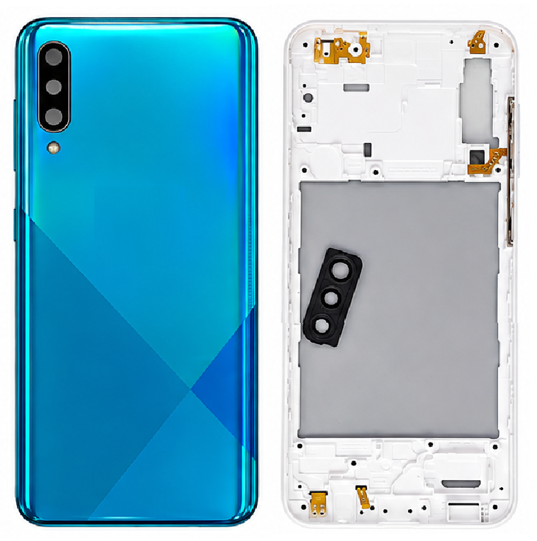 Compatible Replacement for Samsung Galaxy A30s 5G Housing Body – Black, White, Blue & Purple