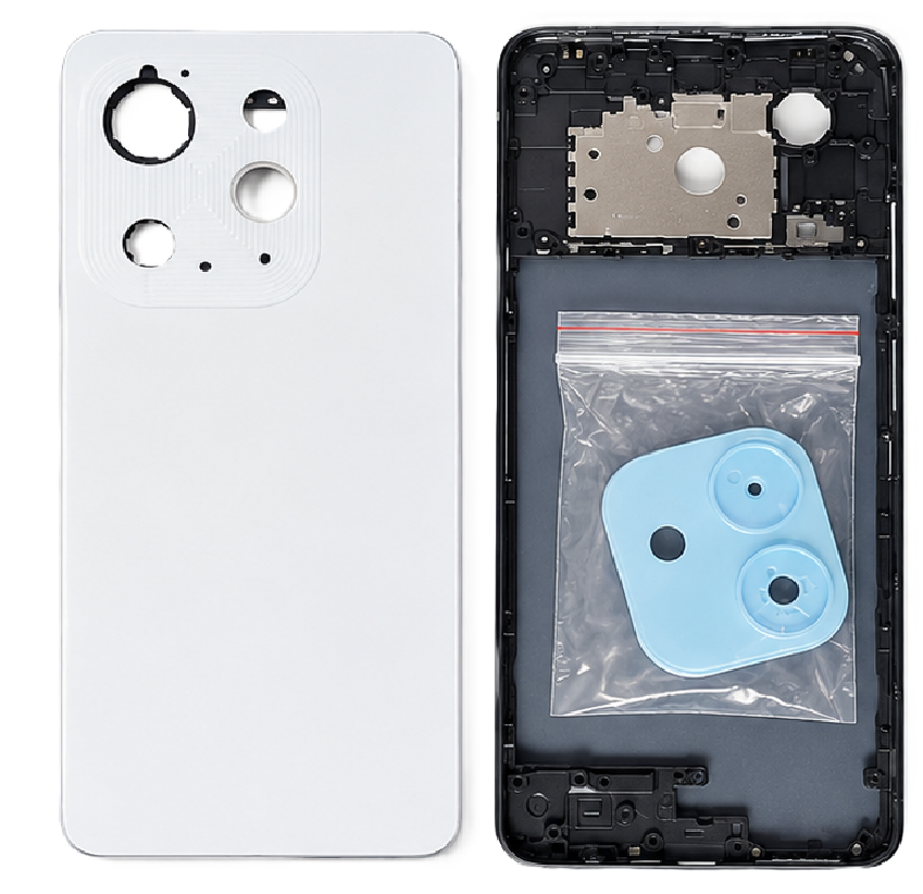 Compatible Replacement OPPO A3x 5G Full Housing Body – Black, White, Grey & Blue