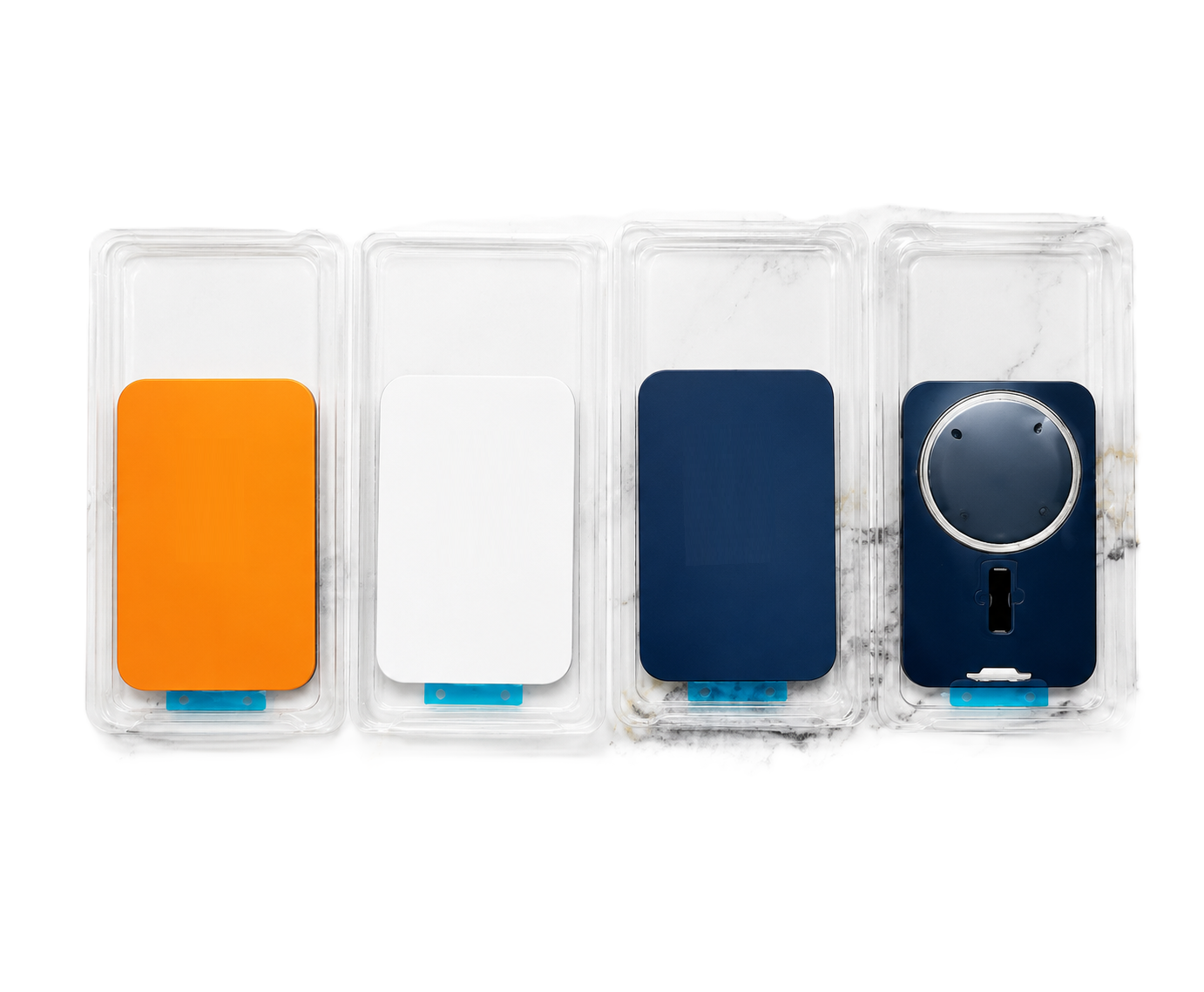 Compatible Replacement iPhone XS to 17 Pro Converter Back Glass – Black, Blue, Orange & White