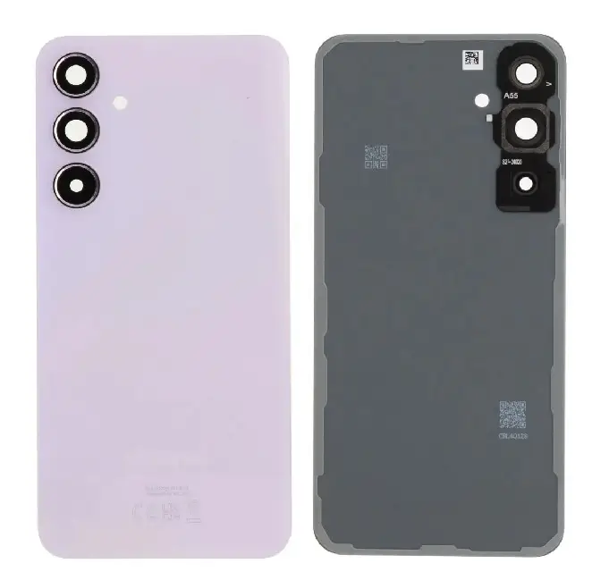Samsung Galaxy A55 5G purple Back Panel with Free Back Cover and Tempered Glass – FeelHut