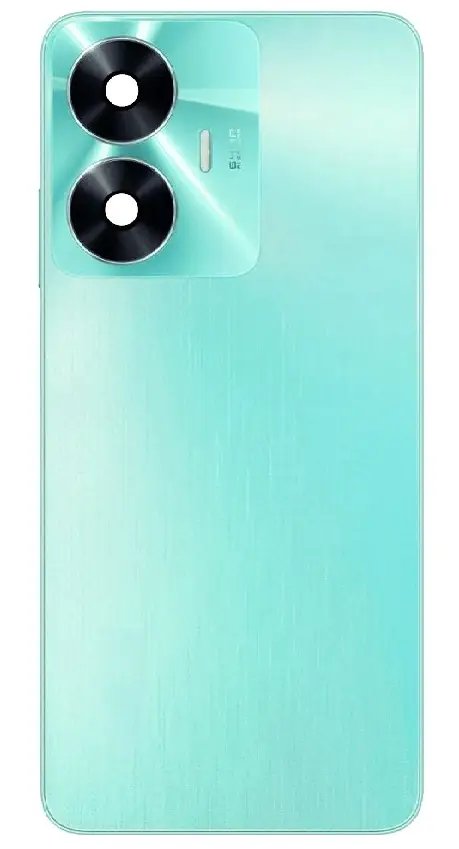 for-Realme c55 body housing Blue