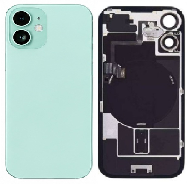 Compatible Replacement for iPhone 16 Housing Body – Blue, Pink & Green Color: Green.