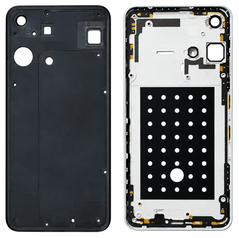 Compatible Replacement for Nothing Phone (3a) Lite Back Panel – Black & White