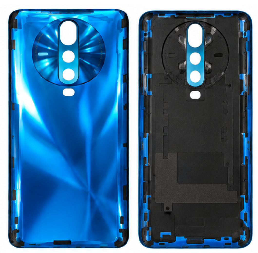 Compatible Replacement for POCO X2 Back Panel – Red, Blue & Purple