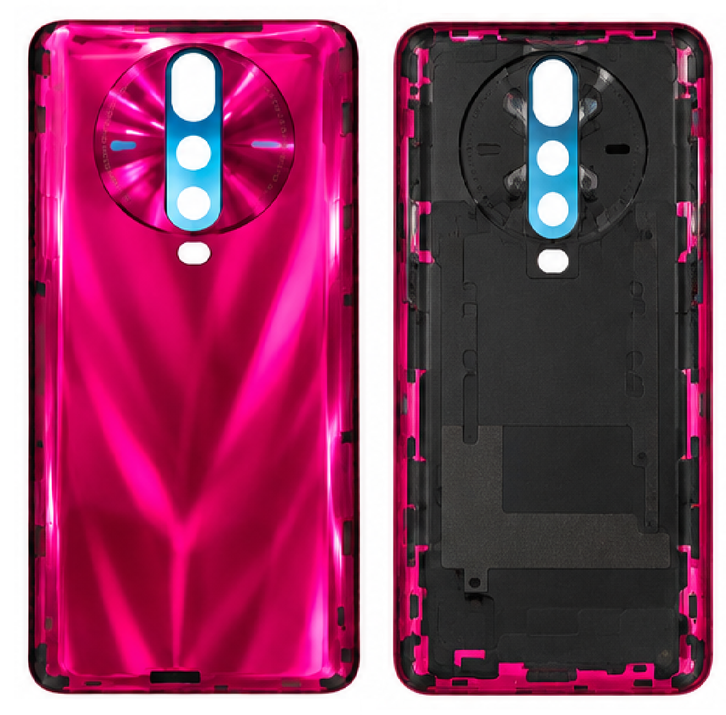 Compatible Replacement for POCO X2 Back Panel – Red, Blue & Purple