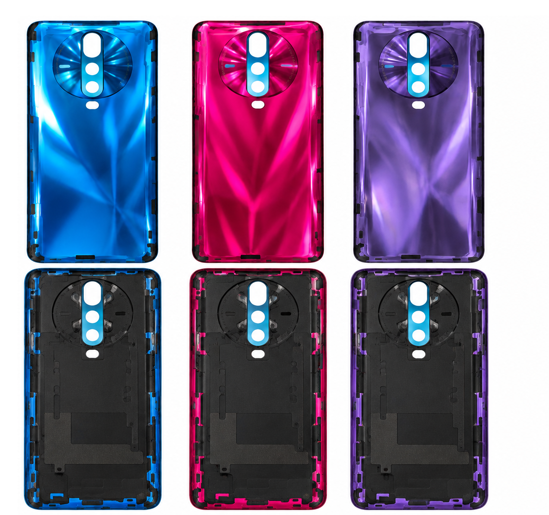 Compatible Replacement for POCO X2 Back Panel – Red, Blue & Purple