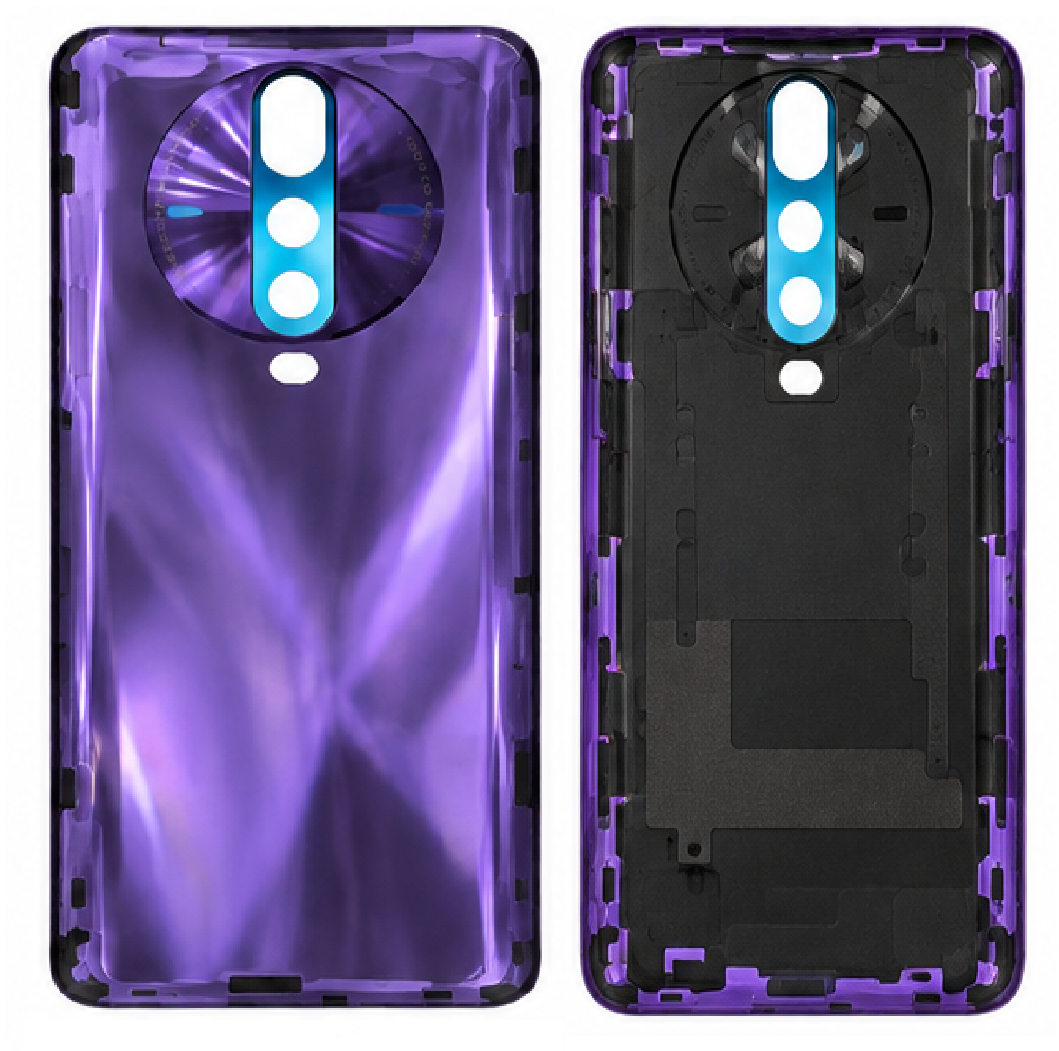 Compatible Replacement for POCO X2 Back Panel – Red, Blue & Purple