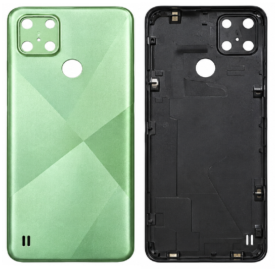 Compatible Replacement for Realme C21Y Back Panel – Black, Blue & Green