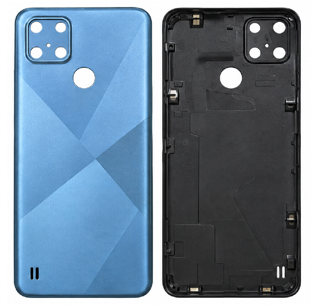 Compatible Replacement for Realme C21Y Back Panel – Black, Blue & Green
