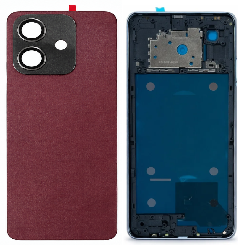 Compatible Replacement for OPPO A3X 5G Back Panel – Black, Blue & Red