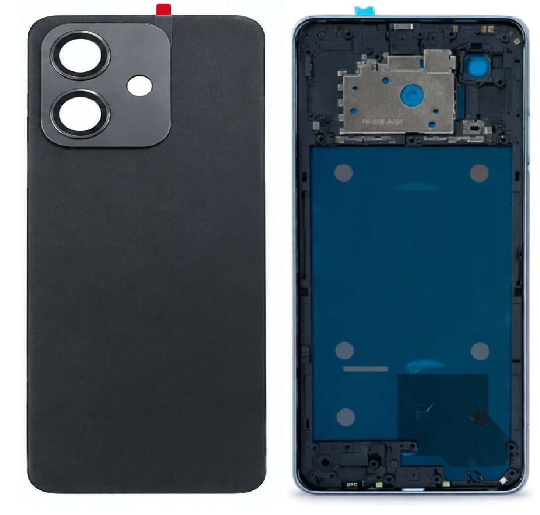 Compatible Replacement for OPPO A3X 5G Back Panel – Black, Blue & Red