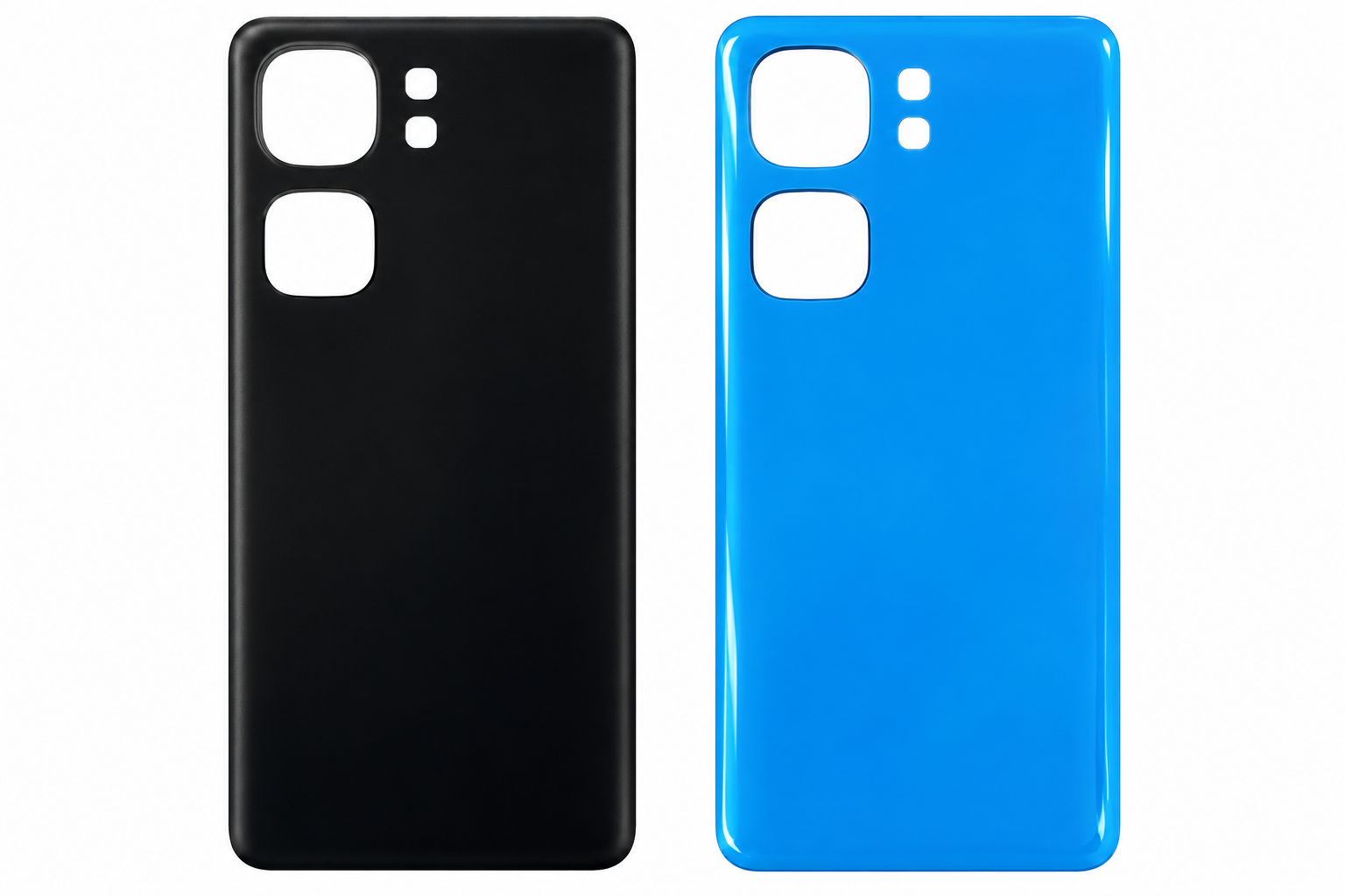 Compatible Replacement for iQOO Neo 9 Back Panel – Black & Blue