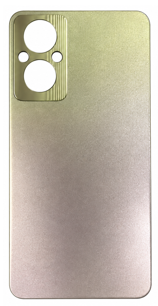 Compatible Replacement for OPPO F21 Pro Back Panel – Black & Gold