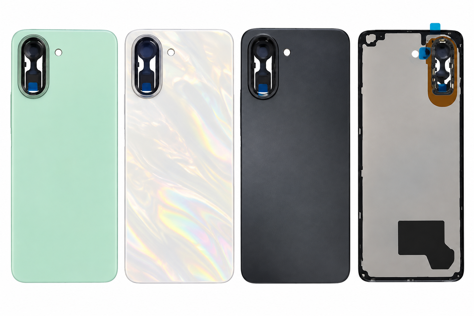 Compatible Replacement for OnePlus Nord CE 5 Back Panel – Black, White & Green