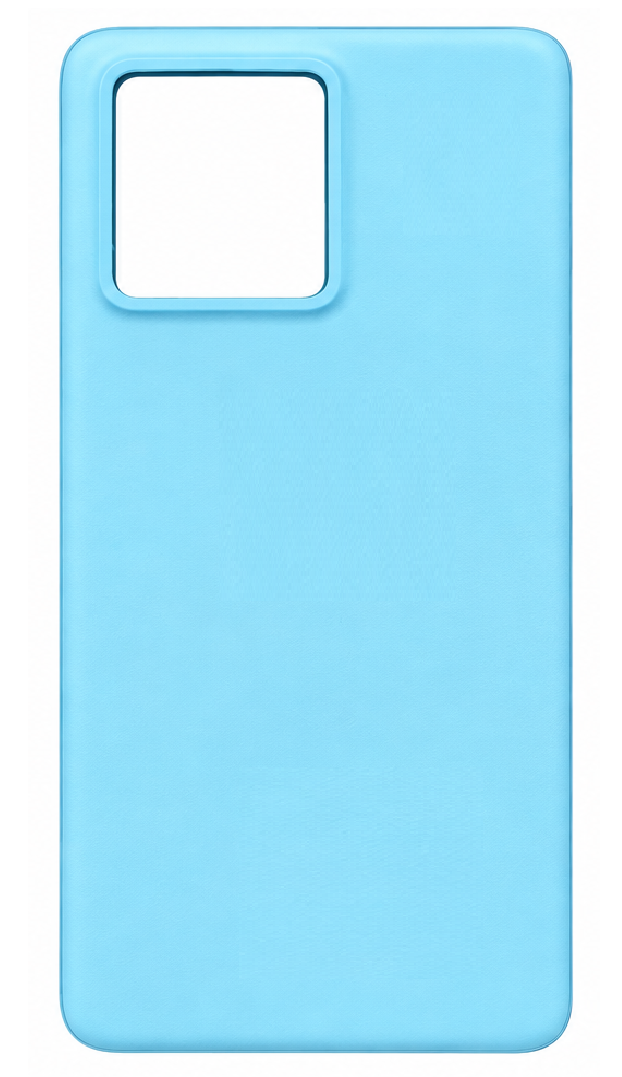 Compatible Replacement for Motorola Edge 40 Neo Back Panel – Sky Blue & Purple
