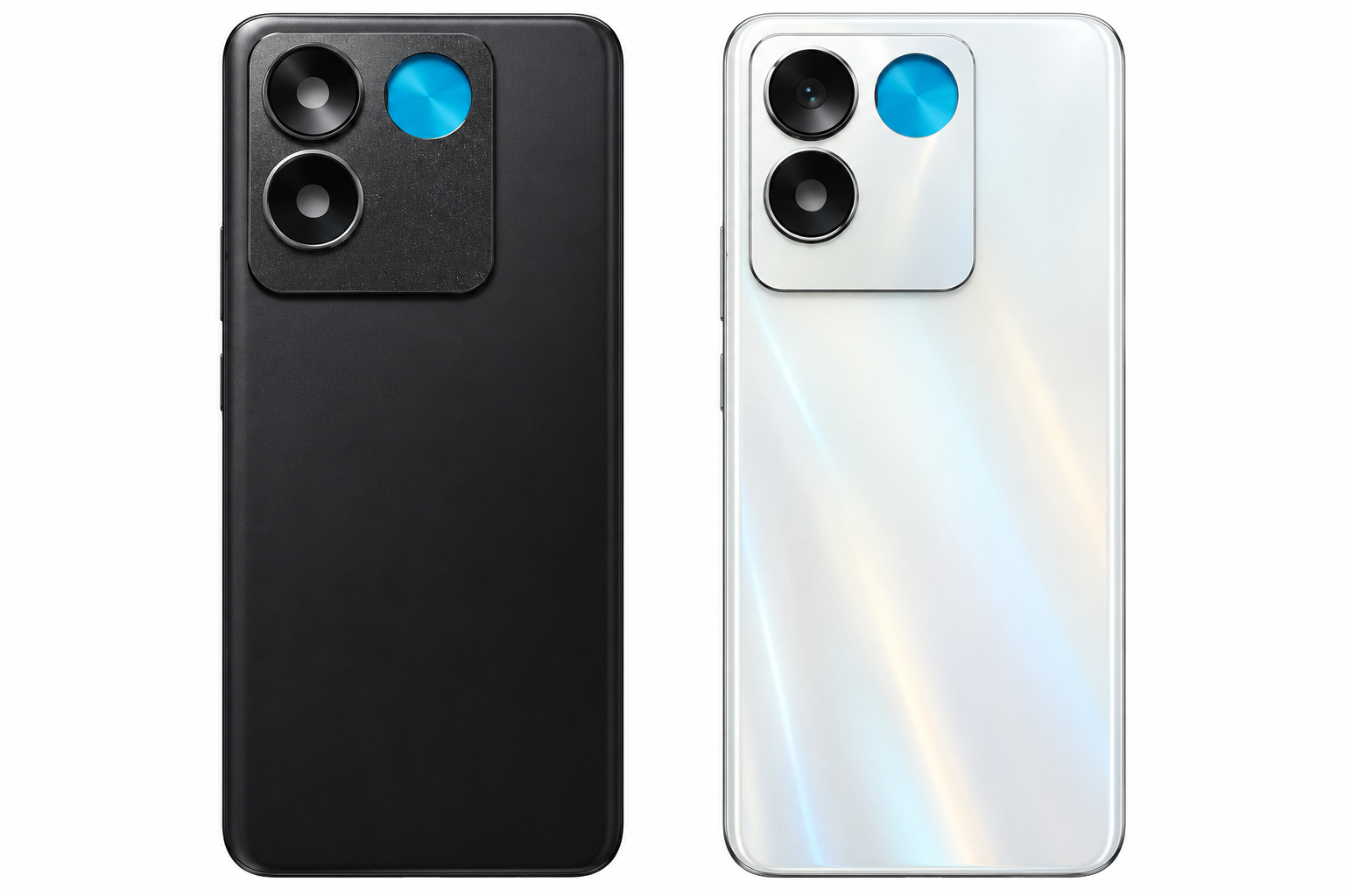 Compatible Replacement for Vivo T2 Pro Back Panel – Black & White