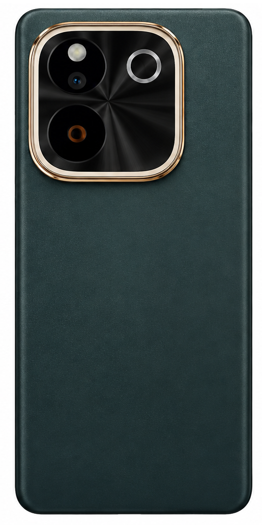 Compatible Replacement for Vivo T3 Pro Back Panel – Black & Orange