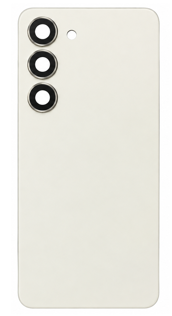 Compatible Replacement for Samsung Galaxy S23 Back Panel – Black & White
