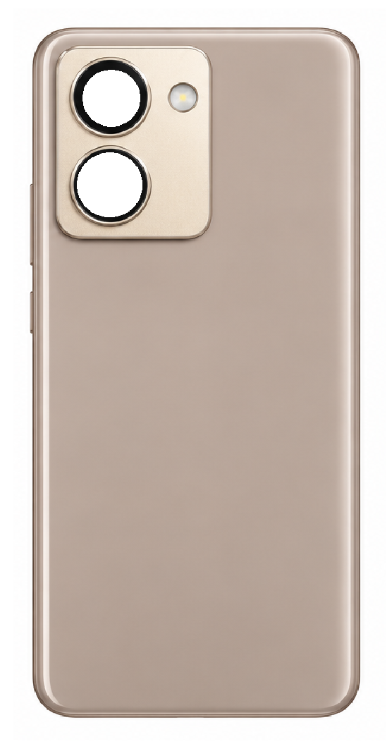 Compatible Replacement for Realme P3 Ultra Back Panel – Red, Gold & Black